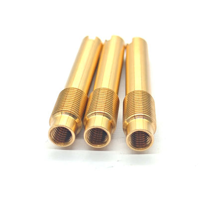 Tornitura / fresatura parti metalliche ad alta precisione filo a vite in ottone