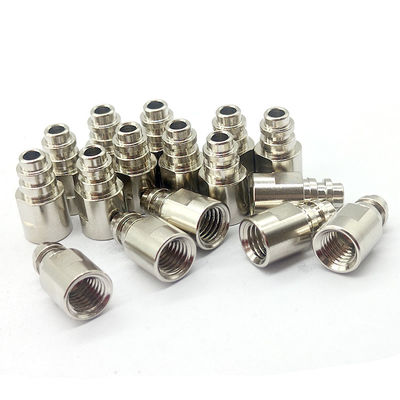 Partes de estampado de metal de precisión pulida de metal plateado de acero inoxidable