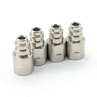Partes de estampado de metal de precisión pulida de metal plateado de acero inoxidable