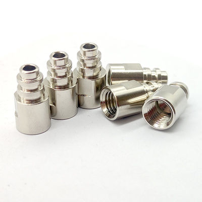Partes de estampado de metal de precisión pulida de metal plateado de acero inoxidable
