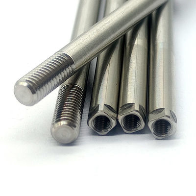 Corrosion Resistance 304 SS Threaded Rod High Precision One End Threaded Stud কাস্টমাইজড