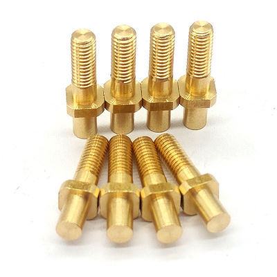 Mikro-Custom-Brass-CNC-Teile zum Polieren / Beschichten
