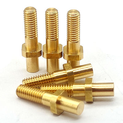 Mikro-Custom-Brass-CNC-Teile zum Polieren / Beschichten