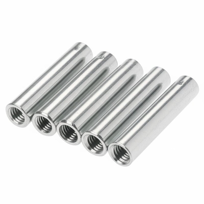 Hexagonal Long Spacer Nuts with Color - Zinc Plating, Through - Hole Extended Fastening Components for Industrial Assembly