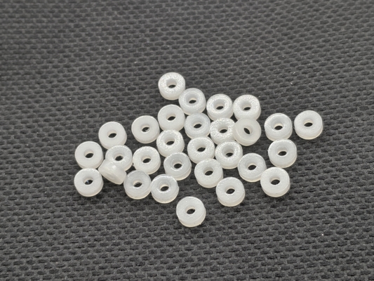 Nylon Flat Washers – Custom CNC Machined Plastic Spacers for Mechanical and Industrial Use
