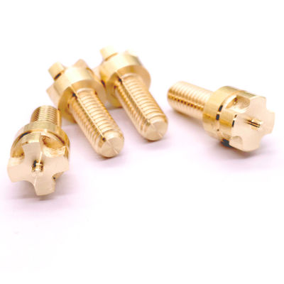 Precision Brass Custom Threaded Fastener – High-Precision for Electrical & Mechanical Applications