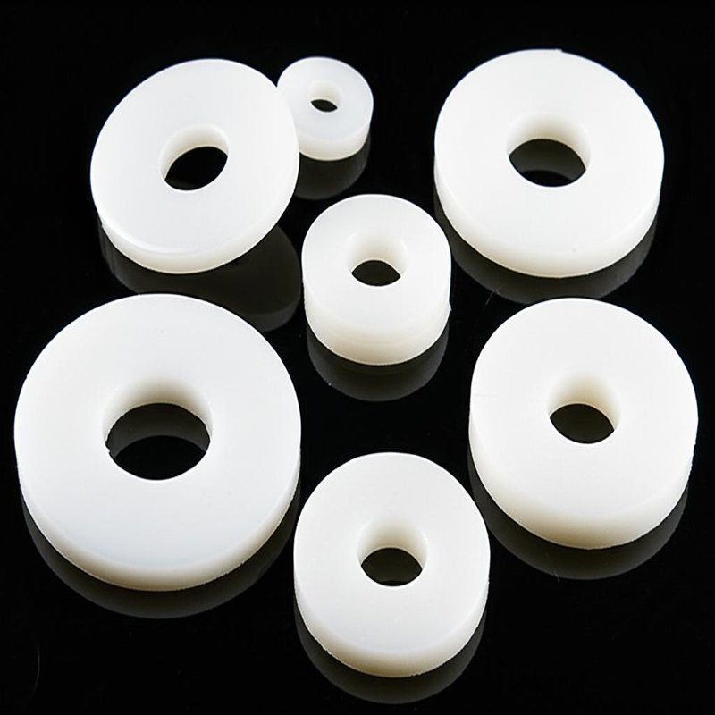 Industrial Nylon Insulation Washers – Custom Plastic Spacers and Non-Metallic Gaskets for Machinery and Electronics